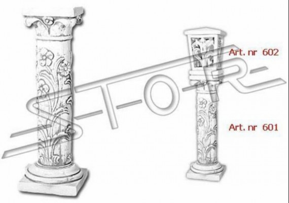 Edle Designer Säule Garten Figur Säulen Ständer Dekoration Skulptur