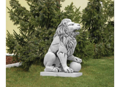 Edler Ritter Löwe Figur Statue Skulptur Figuren Skulpturen Garten