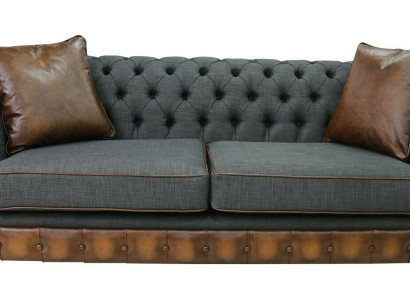 Moderne Chesterfield Couch - Luxus Designer Sofa - Stil Möbel