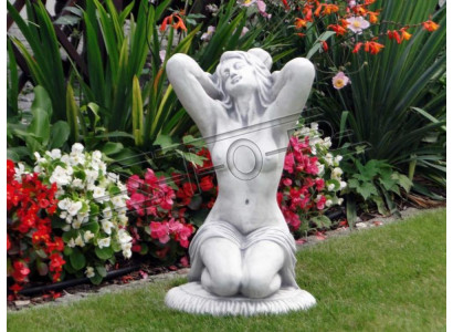 Frau 57cm Skulptur Design Figur Statue Garten Figuren Statuen