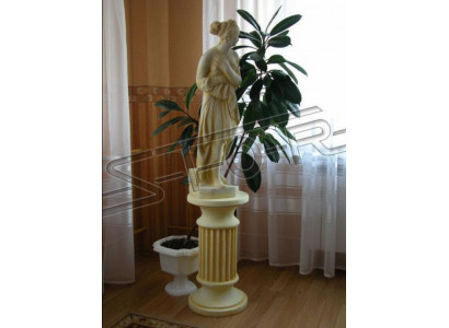 Frau 80cm Skulptur Design Figur Statue Garten Figuren Statuen
