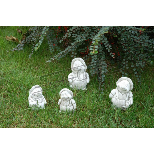 Garten Dekoration Eule Terrasse Natur Stein Figuren Figur Dekorative Statue
