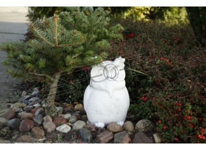 Garten Dekoration Eule Terrasse Stein Dekorative Figuren Figur Natur Statue