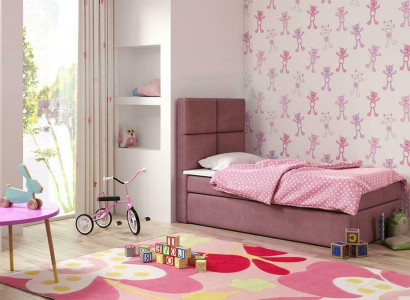 Hotel Bett Boxspring Blau Design Bett Big Polster Ehe Luxus Betten