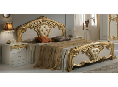 Klassisches Bettgestellt Schlafzimmer Set 3 tlg. Bett + 2 Nachttische Stil Möbel