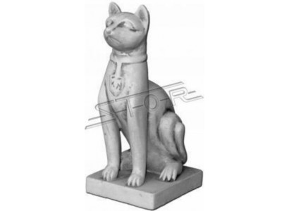 Ägyptische Katze Statue Figur Statuen Garten Dekoration Terrasse