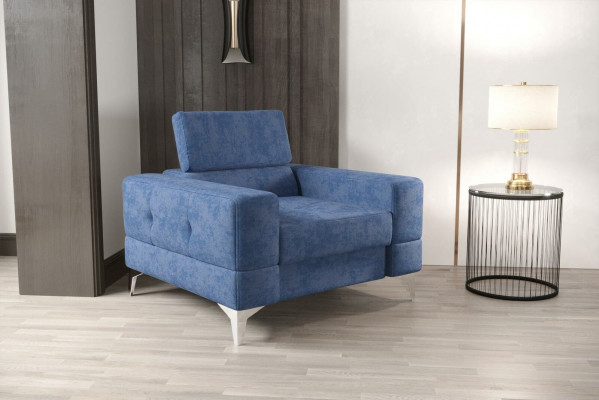 Modern Design Sessel Stoff Couch Sofa Polster Sofas Sessel Fernseh 1Sitzer Neu