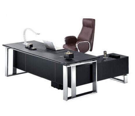 Moderne Büro Set Designermöbel Schreibtisch Regale Aktenschrank 2tlg.