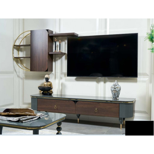 Holz design tv Möbel Regale Schrankwände Regal Wohn Wand Schränke Side Low Board