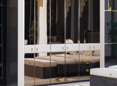 Schlafzimmer Schrank Holz Möbel Italienischer Stil Schränke Kleiderschrank Neu