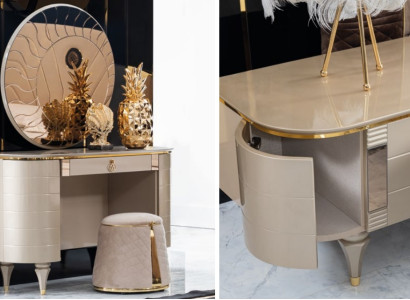 Schminktisch Frisiertisch Kosmetiktisch Kommode Konsolen Tische Konsole Möbel