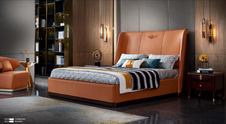 Bett Orange Schlafzimmer Neu Kreative Modern Design Möbel Holz Luxus Betten