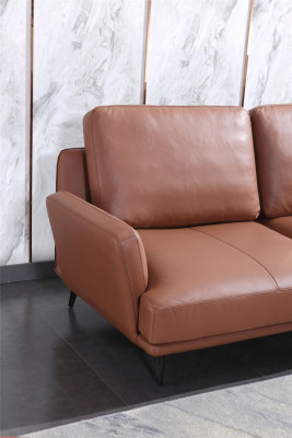 Sofagarnitur 3+2 Sitzer Ledersofa Couch Wohnlandschaft Garnitur Design Modern