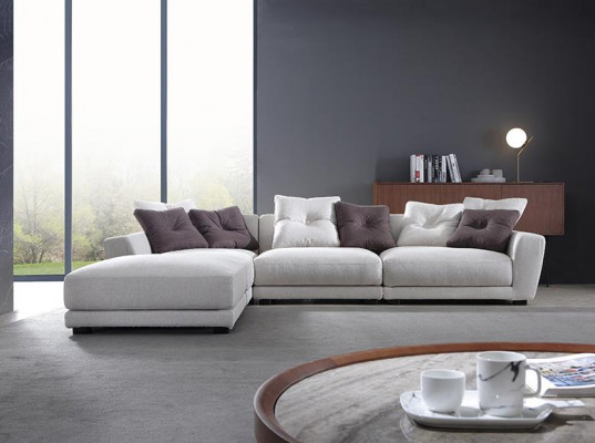 Design Ecksofa L form Couch Polster Textil Sofas Luxus Wohnzimmer