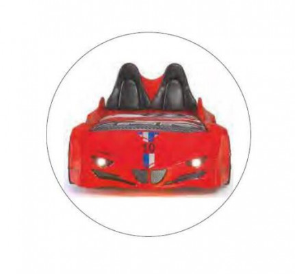 Autobett Kinderzimmer Rennwagen Auto Bett Matratze Kinderbett Betten Möbel Neu