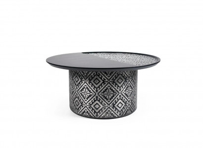 Design Couchtisch Wohnzimmer Luxus Tisch Rund Kaffeetisch Einrichtung