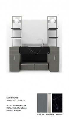Grauer Badezimmerschrank Badezimmermöbel Badezimmerschrank Klassische Möbel