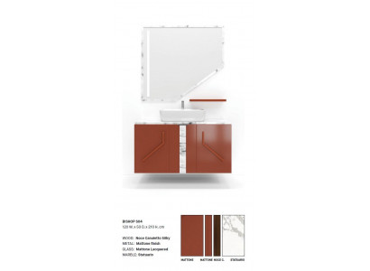 Roter Badezimmerschrank Klassische Badezimmermöbel Badezimmerregale Neu