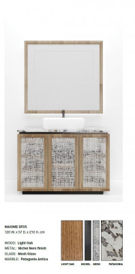 beige Italienisches Badezimmer Waschbecken Waschbecken Classic beige neu