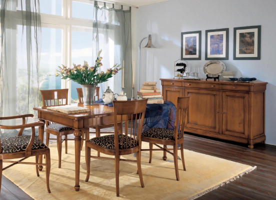 Möbel Einrichtung Gruppe Tisch + 4 Stuhl Set 5tlg. Esstisch Garnitur Esszimmer