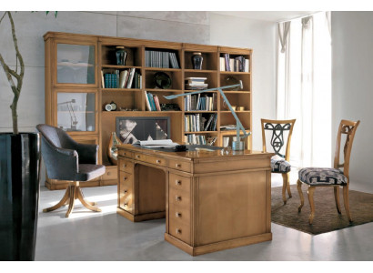 Italienische Möbel Büro Tisch Einrichtung Möbel Schreibtisch Echtholz Tische Neu