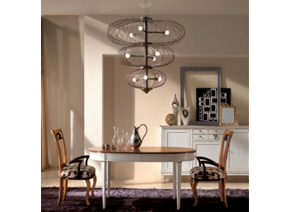 Esstisch Klassischer Tisch Holz Esszimmer Garnitur 2x Stuhl mit Armlehne 3 tlg.