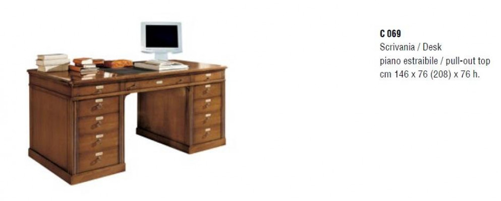 Schreibtische Italienische Möbel Büro Holz Tische Tisch Sekretär Schreibtisch