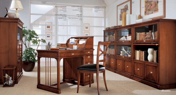 Home Office Schreibtisch Büroeinrichtung Tisch Schubladen Arbeitszimmer Neu