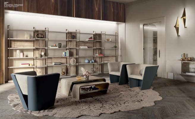 Sideboard Wohnzimmermöbel Sideboard Glasablage Design Bizzotto Naturholzmöbel