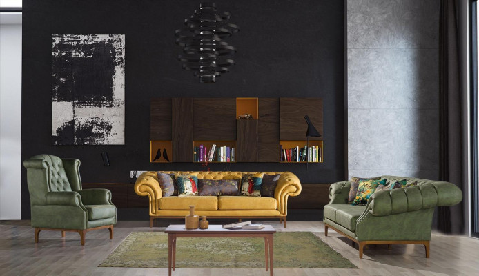 3 Sitzer Polster Sofas Wohnzimmer Couchen Modern Stil Designer Möbel Sofa