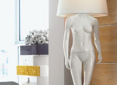 Wohnzimmer Stehlampe Leuchte Steh Leuchten XXL Design Lampe Figur Skulptur Neu