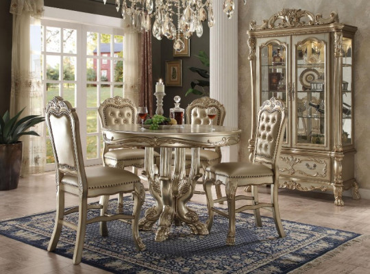 Runder Esszimmer Rund Tisch Holz Tische Runde Klassische Barock Rokoko Möbel Neu
