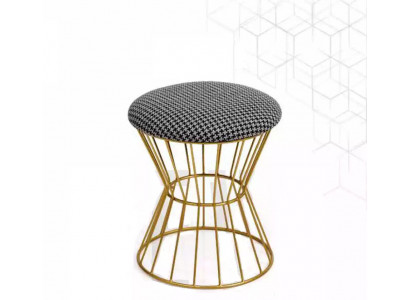 Hocker Fußhocker Würfel Luxus Möbel Design Stil Lounge Club Stoff