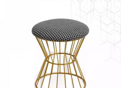 Hocker Fußhocker Würfel Luxus Möbel Design Stil Lounge Club Stoff