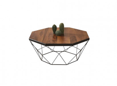 Couchtisch Kaffeetisch Beisteltisch Braun Wohnzimmer Design Tisch Holz