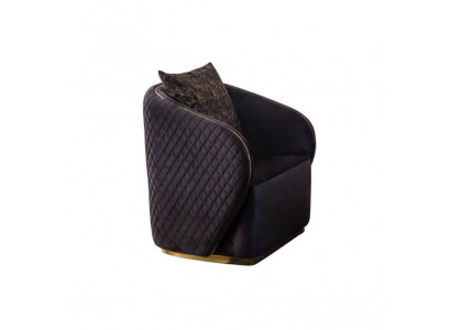 Design Sessel Lounge Perfekt Möbel Stühle Textil Polster Sitz Luxus Neu