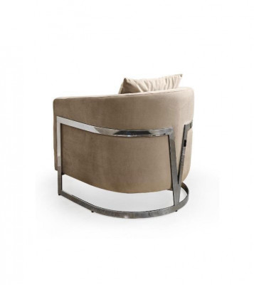 Sessel 1 Sitzer Textil Lounge Polster Luxus Sitz Relax neu Wohnzimmer