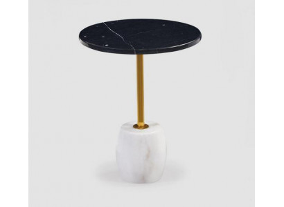 Luxuriöser Marmor Tisch Wohnzimmer Möbel Rundes Design Couchtisch Stil