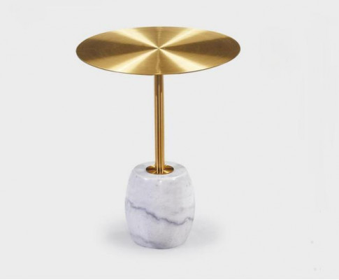 Designer Ergänzungstisch Luxus Kaffeetische Goldener Nebentisch Möbel