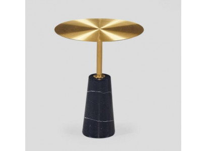 Designer Goldener Beistelltisch Luxus Kaffeetisch Wohnzimmer Couchtisch