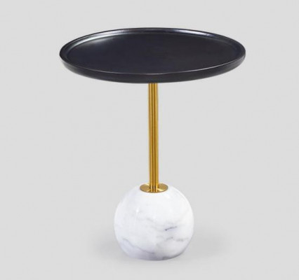 Moderner Couchtisch Runder Beistelltisch Luxus Wohnzimmer Ablagetisch