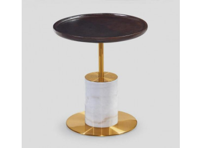 Designer Weißer Kaffeetisch Luxuriöser Beistelltisch Stilvolle Möbel Tisch