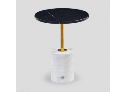 Schwarzer Runder Beistelltisch Luxus Tisch Rund Wohnzimmer Couchtische