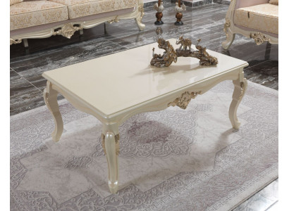 Couchtisch Wohnzimmertisch Beistelltisch Konsolen Beige Holz Tisch