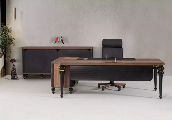 Luxus Schreibtisch Büro Set 4 tlg. Schrank Tisch Schreibtisch Couchtisch 3tlg