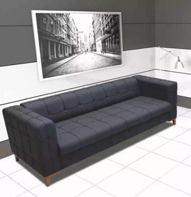 Polster Sitzgruppe Sofas Luxus Couchgarnitur Dreisitzer Sessel Textil