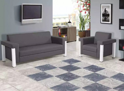 Büroeinrichtung Arbeitszimmer Büro Möbel Set Designer 3+1 Garnitur 2 tlg