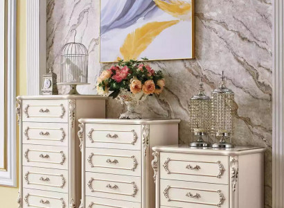 Set 2er Luxus Kommoden im Wohnzimmer klassische Wohnzimmer Möbel Neu