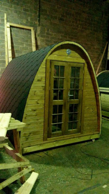 Sauna Holz Garten Holzsauna Outdoor Saunas Trockensauna 350x240x260