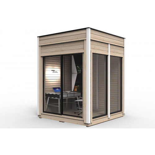 Campinghaus Häuschen Holzhaus Ferienhaus Gartenhaus Haus Garten 245x245x318